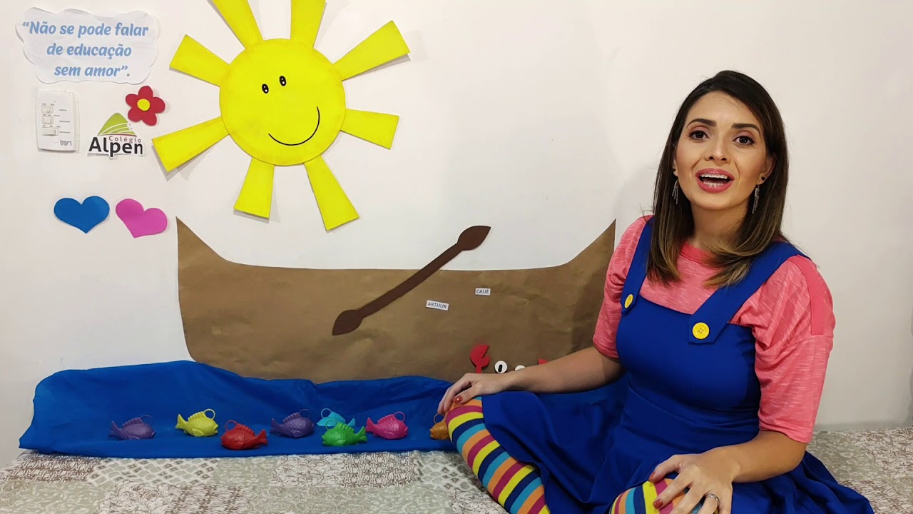 Sugestão de Chamadinha -- Berçário 1 - A canoa Virou (Educação Infantil)