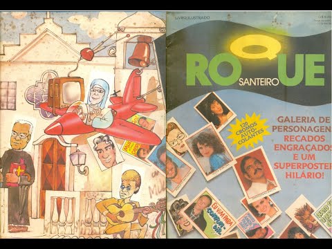 Livro Ilustrado Roque Santeiro Ano 1985