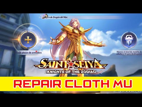 Armadura RENACIDA MU de ARIES - Saint Seiya Awakening