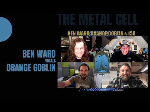 Ben Ward vocalist of Orange Goblin.