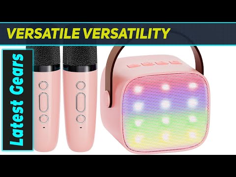 YLL Mini Karaoke Machine: The Best Portable Bluetooth Speaker for Kids