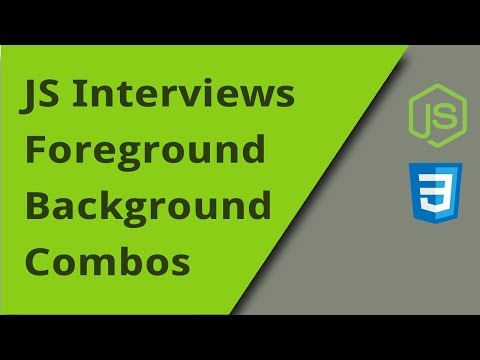 JS Interview Colour Intensity Question 19