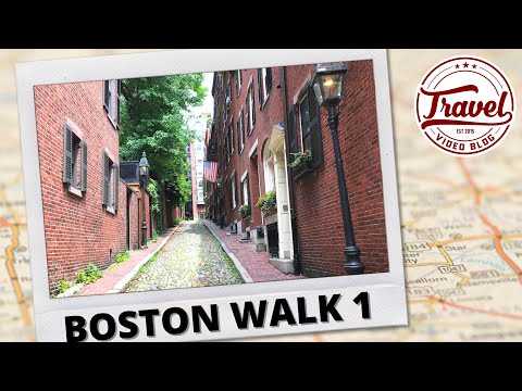 Beacon Hill and Back Bay - walking tour of Boston - part 1