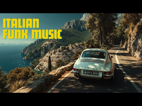 Italian Funk Drive 🇮🇹 Vintage Car & 70s Italian Groove Music for Coastal Roads