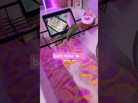 FÜRDŐKOCKA TESZT 🛁💕🫧 reklám #bloombee #bathtime #spring #magyar #fürdőbomba #bathbomb #selfcare