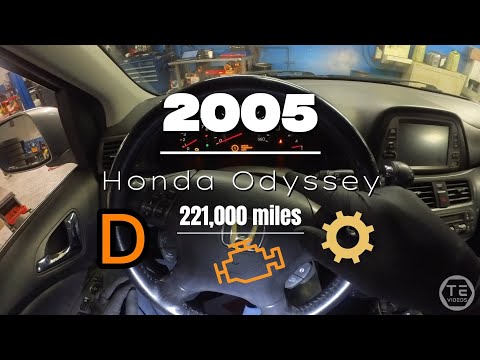 2005 Honda Odyssey LOF and ATF Service Only Please.. 🔧👀👌 #honda #odyssey #cel #transmission #pov