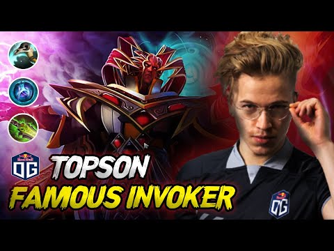 GODSON TOPSON FAMOUS INVOKER GAME | 2023 GAMEPLAY 🔥🔥