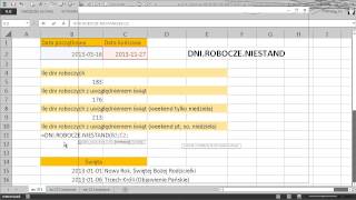 excel-271 - Funkcja DNI.ROBOCZE.NIESTAND i jej mało znany argument