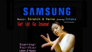 Jun Ji-hyun 전지현 and ITHAKA's "So Get Up" for Samsung (Stretch & Verne Get Up! Go Insane! remix)