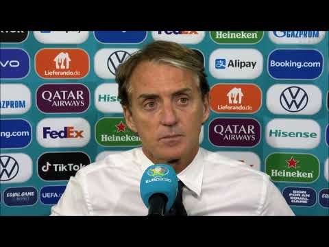 Belgium 1-2 Italy - Roberto Martinez - Post-Match Interview 2 - EURO 2020