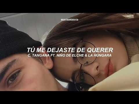 ♡musica en letra, de tu me dejaste de querer♡
