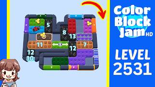 Solution du Niveau 2531 de Color Block Jam