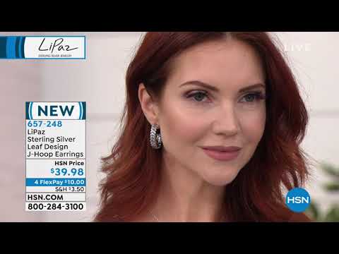 HSN | LiPaz Sterling Silver Jewelry 03.13.2019 - 05 PM