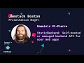 StaticBackend An Open Source Backend API For Your Web Apps