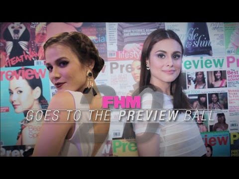 FHM Goes To The Preview Ball...And Asks Girls To Turn Slowly For The Camera!