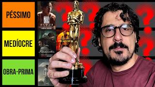 RANKEANDO os MELHORES filmes do OSCAR 2026 (categoria de 'Melhor Filme)