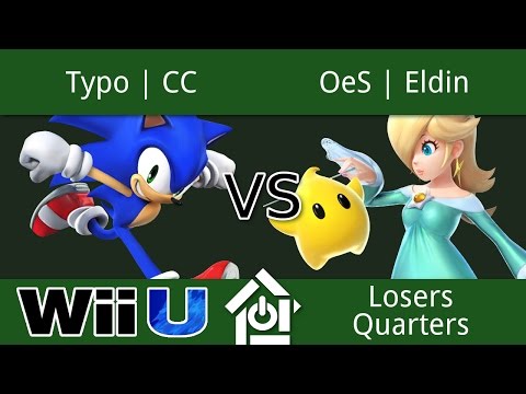 Smash the Summer - Typo | CC (Sonic) vs OeS | Eldin (Rosaluma) - Smash 4 Losers Quarters
