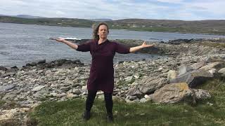 Serving the Emperor Tea – opening the shoulders - moving with the figure 8 - simple and effective