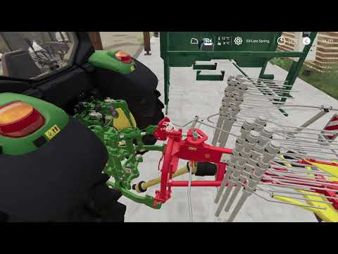 Windrowing & baling grass/Slovenian countryside/Ep.6