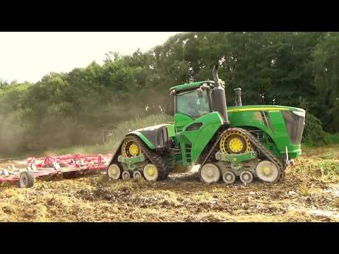 NEW JOHN DEERE 9620 RX - giant in action.TEST - Daňhel Služby