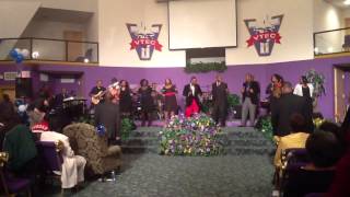 A.C. Braswell and Ordained Worshippers singing You Reign by William Murphy