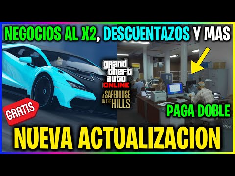 EPIC WEEKLY UPDATE in GTA ONLINE! 2 FREE Vehicles! 2 BUSINESSES AT X2 AND MUCH MORE!