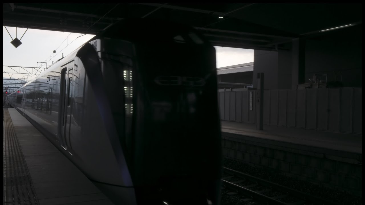 JR東日本 特急かいじ6号 （E353系運行） 超広角車窓 進行右側 竜王～東京【4K60P】