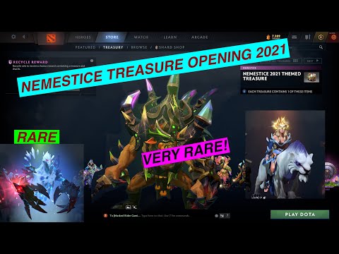 Very Rare! (Nemestice 2021) | Nemestice 2021 | Bundle Activation & Treasure Opening | DOTA 2