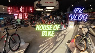 HOUSE OF BİKE VLOG / İNANILMAZ BİR BİSİKLET EVİ! / 4K VLOG / @UGRVLOG
