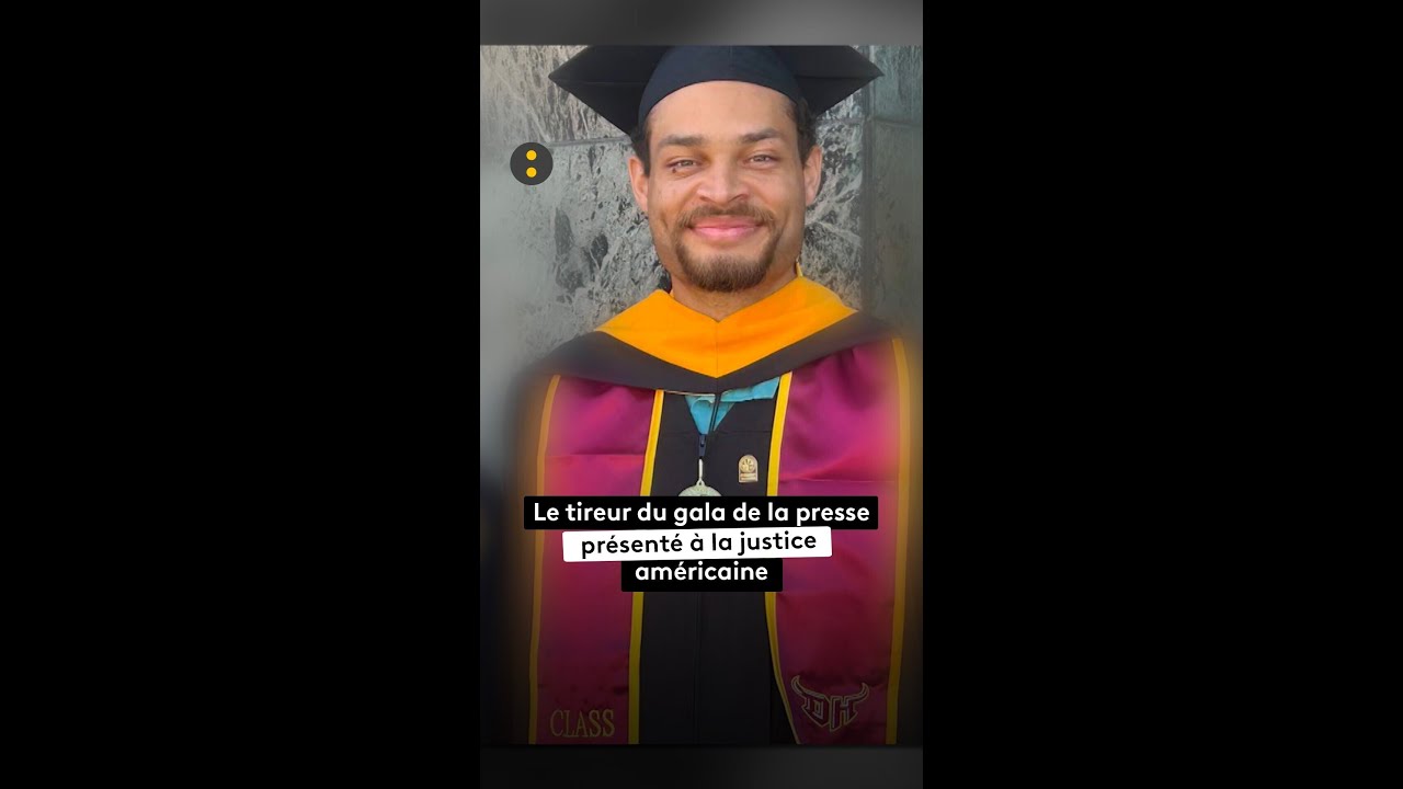 The press gala shooter presented to American justice