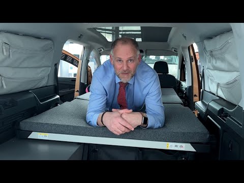 VW Caddy California Bed!