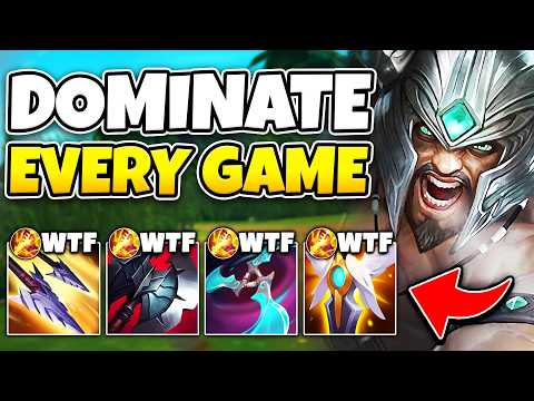 How to dominate EVERY SINGLE GAME with Tryndamere jungle... (THIS IS STUPID OP)