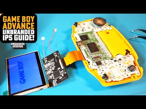 Gameboy Advance IPS V2 (Touch Sensor Version) | Install Guide