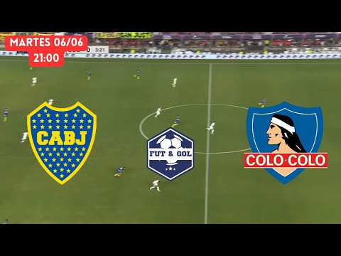 🔴BOCA JUNIORS - COLO COLO EN VIVO  | COPA LIBERTADORES EN FUT AND GOL