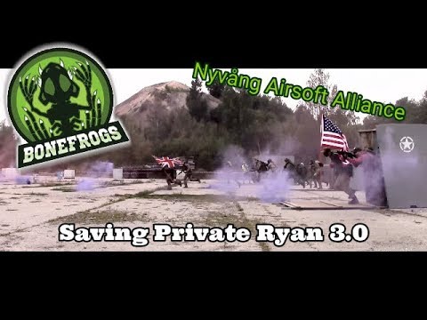 BoneFrogs - Nyvång Airsoft Alliance - Saving Private Ryan 3.0 - WW2 reenactment - Novritsch SSG24