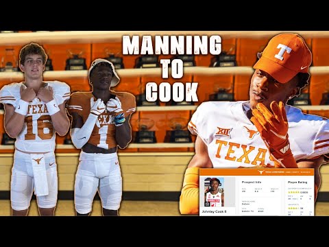 Meet Arch Manning's NEW WR1 l ⭐⭐⭐⭐⭐ WR Johntay Cook Commits To Texas