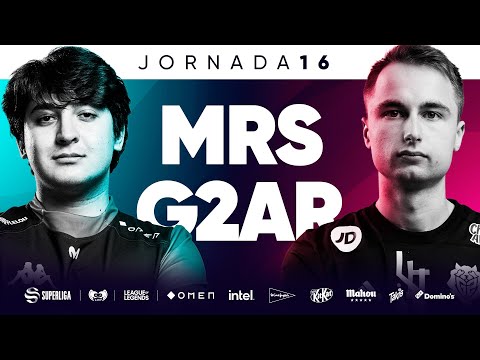 Movistar Riders VS G2 Arctic - JORNADA 16 - SUPERLIGA - PRIMAVERA 2022 - LEAGUE OF LEGENDS