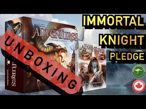 SMGSLT - Unboxing Roll Player Adventures [Immortal Knight Pledge]