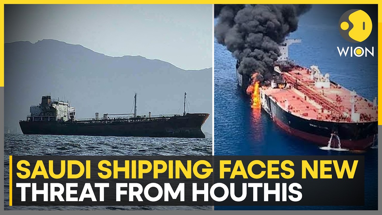 Saudi-Flagged Vessel Catches Fire After Strike Off Yanbu | WION News