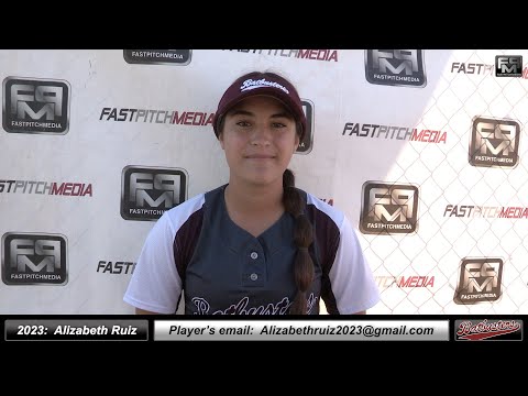 2023 Alizabeth Ruiz Committed Cal State San Marcos  - Outfield & 2B Base Softball Skills Video