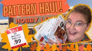 McCalls $.99 Pattern Sale Haul!! || Part 1