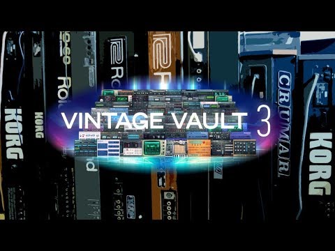 UVI Vintage Vault 3 - The Ultimative Vintage Synthesizer Collection with 65 instruments
