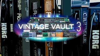 Video thumbnail for UVI Vintage Vault 3 - The Ultimative Vintage Synthesizer Collection with 65 instruments by RetroSound