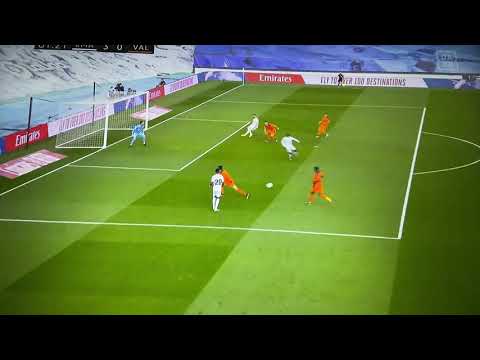 Real Madrid - Valencia 3-0 (Canceled Goal of Mendy ) 14.02.2021