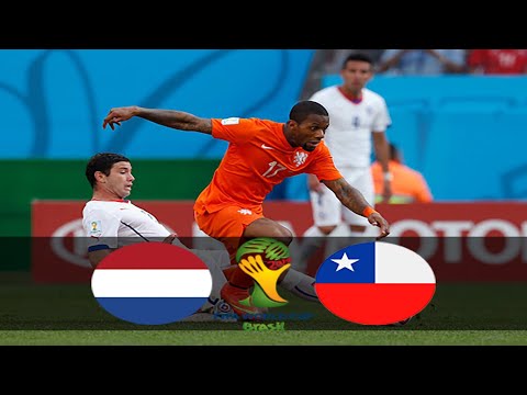 Netherlands vs Chile 2014 FIFA World Cup Brazil Match 33