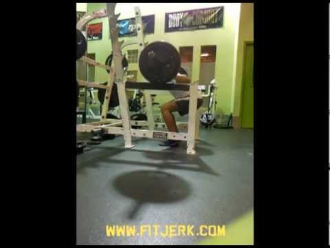 How To Do A Rack Squat (ATG 185lbs @ 130BW)