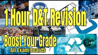 One hour of revision for GCSE Design and Technology !