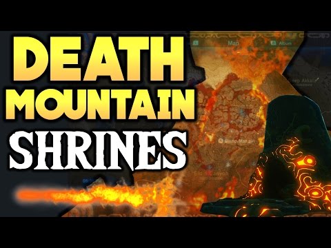 All Death Mountain Shrines In The Legend of Zelda, Breath of the Wild