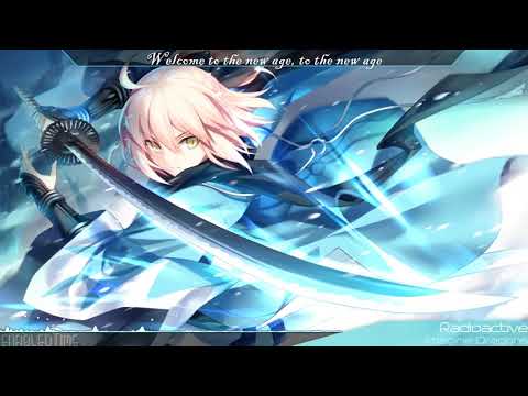 Nightcore - Radioactive (Rock Version)
