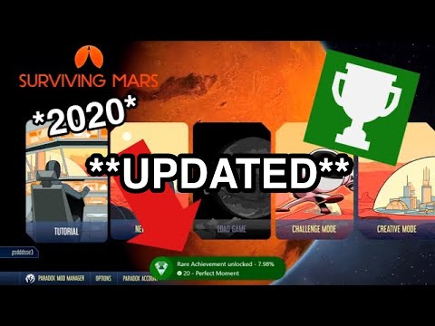 **UPDATED**UNLOCK ALL SURVIVING MARS ACHIVEMNTS FOR FREE 2020 (BE QUICK)